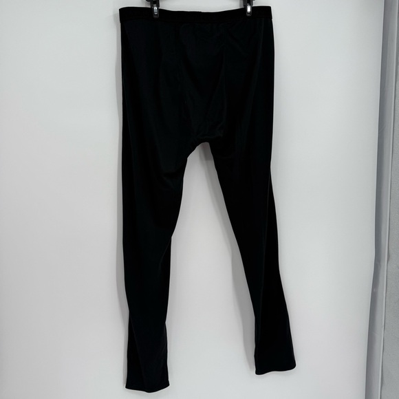 L.L Bean Long Underwear Pants Light Weight Men Size XL Tall Black Thermal Johns - Picture 6 of 7